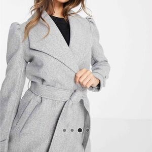 ASOS Gray Trench Coat